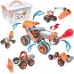 Conjunto kids Montagem Kit Robótica Infantil 86 pcs 10x1 parafusos e Motor 5+ STEM