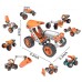 Conjunto kids Montagem Kit Robótica Infantil 86 pcs 10x1 parafusos e Motor 5+ STEM