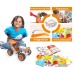 Conjunto kids Montagem Kit Robótica Infantil 86 pcs 10x1 parafusos e Motor 5+ STEM