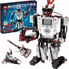 Lego EV3 Robô Kit Robotica LEGO Mindstorms EV3 versão 31313 c/ 601pcs Super Raro!