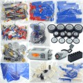 Compativel 9686 30x1, Kit Robotica Mecanismos Fundamental 1 e 2 Motorizado